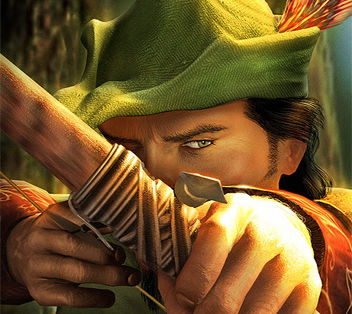 illustrazione robin hood